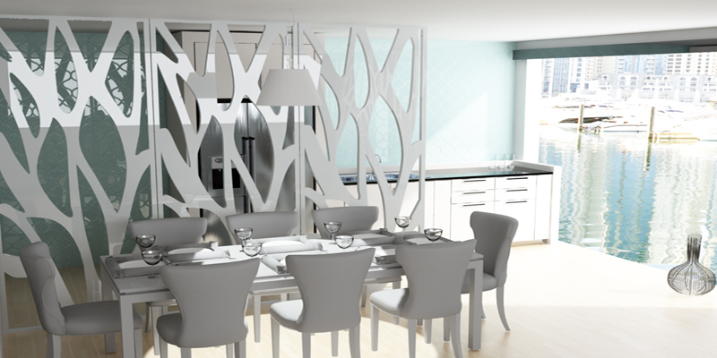 ażurowe panele dekoracyjne